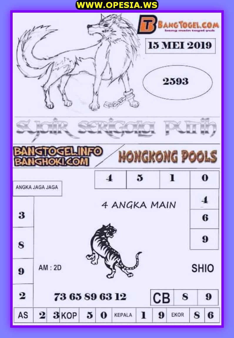 Kode syair hk forum atau syair hk rabu 15 Mei 2019