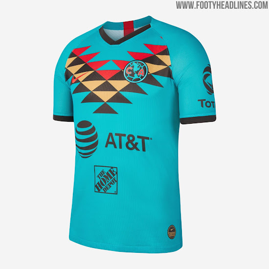 Nike Club America Third Kit Released Aztec Turquoise On Pitch Debut At Home Footy Headlines