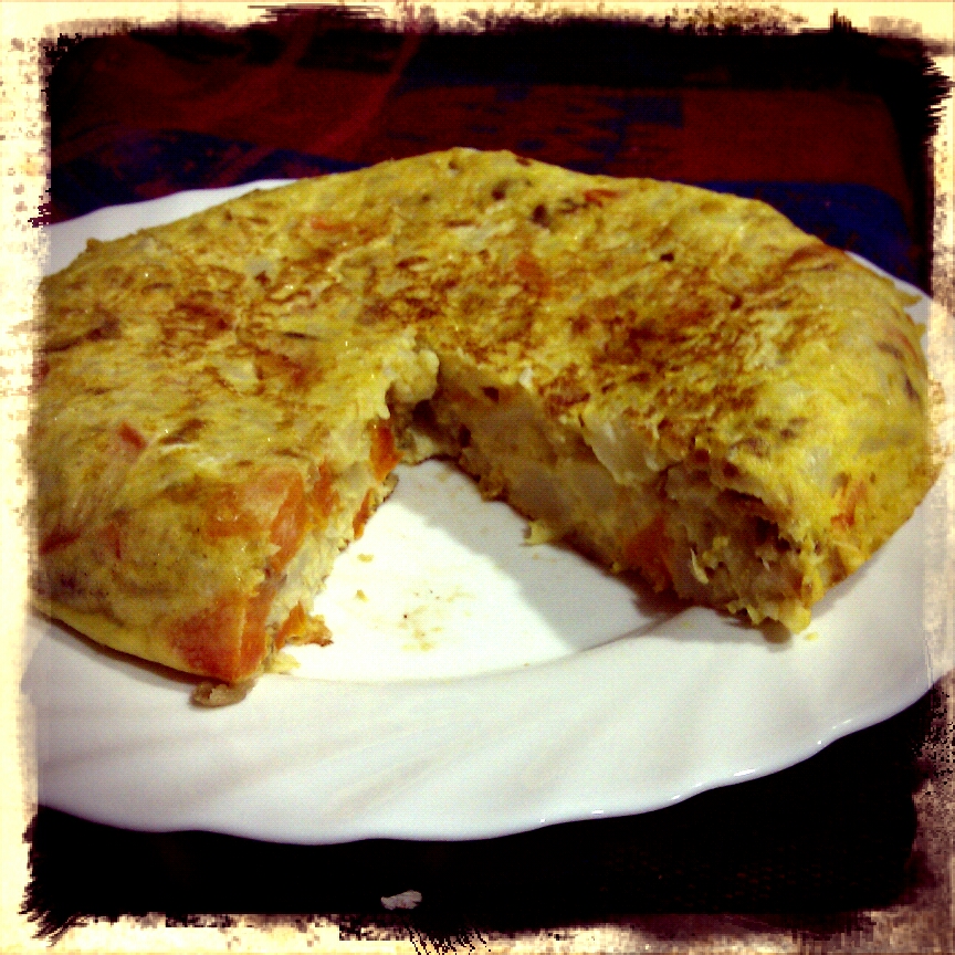 Cocina Ruskina Tortilla de coliflor con mostaza Cocina Ruskina Tortilla de coliflor con mostaza