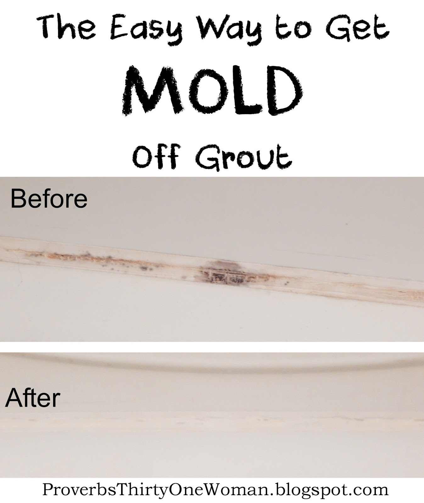 The Easy Way to Get Mold Off Grout Proverbs 31 Homestead