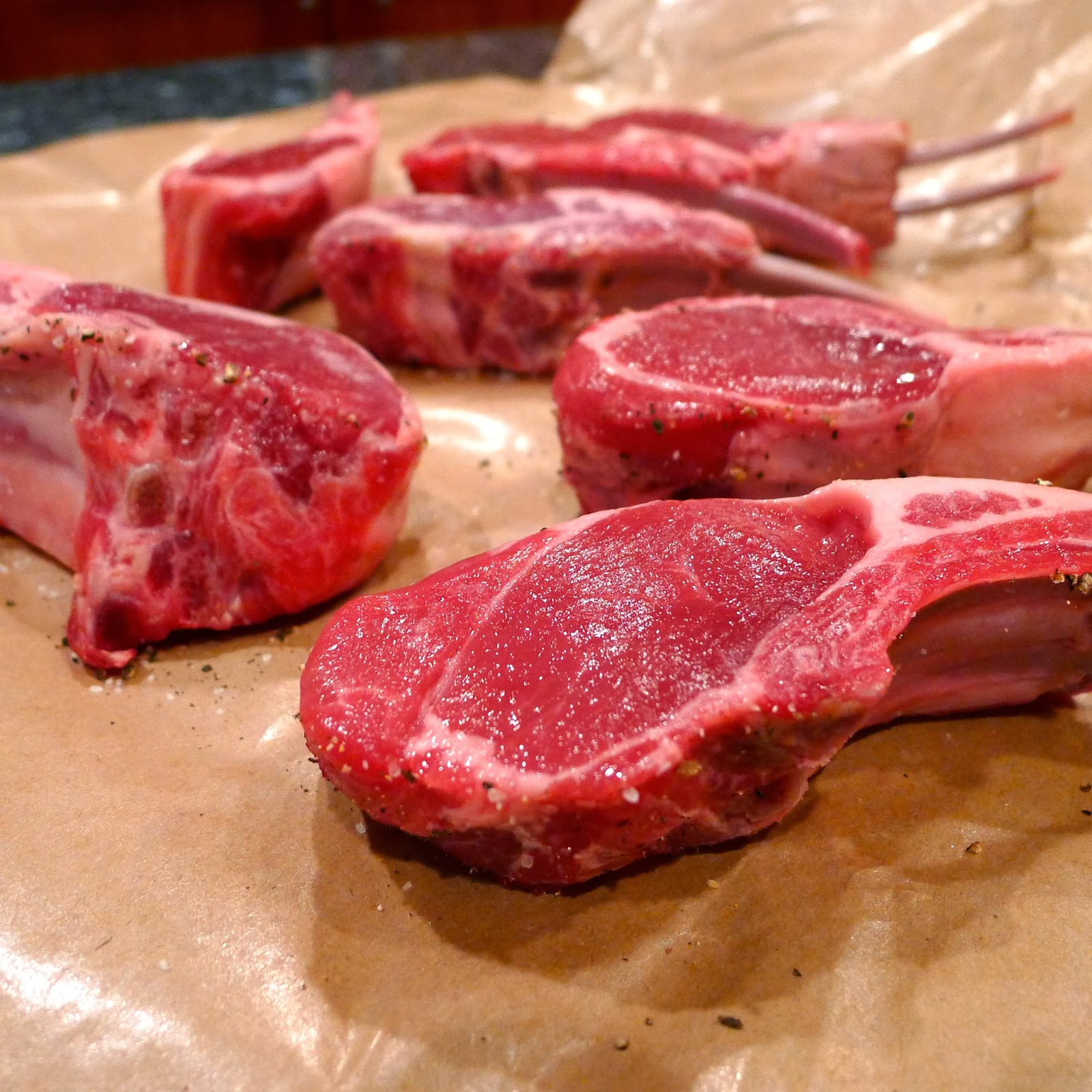 newFOOD tuesdayz Grilled Rosemary Lamb Chops