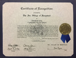 Certificate of Recognition 7-20-2017