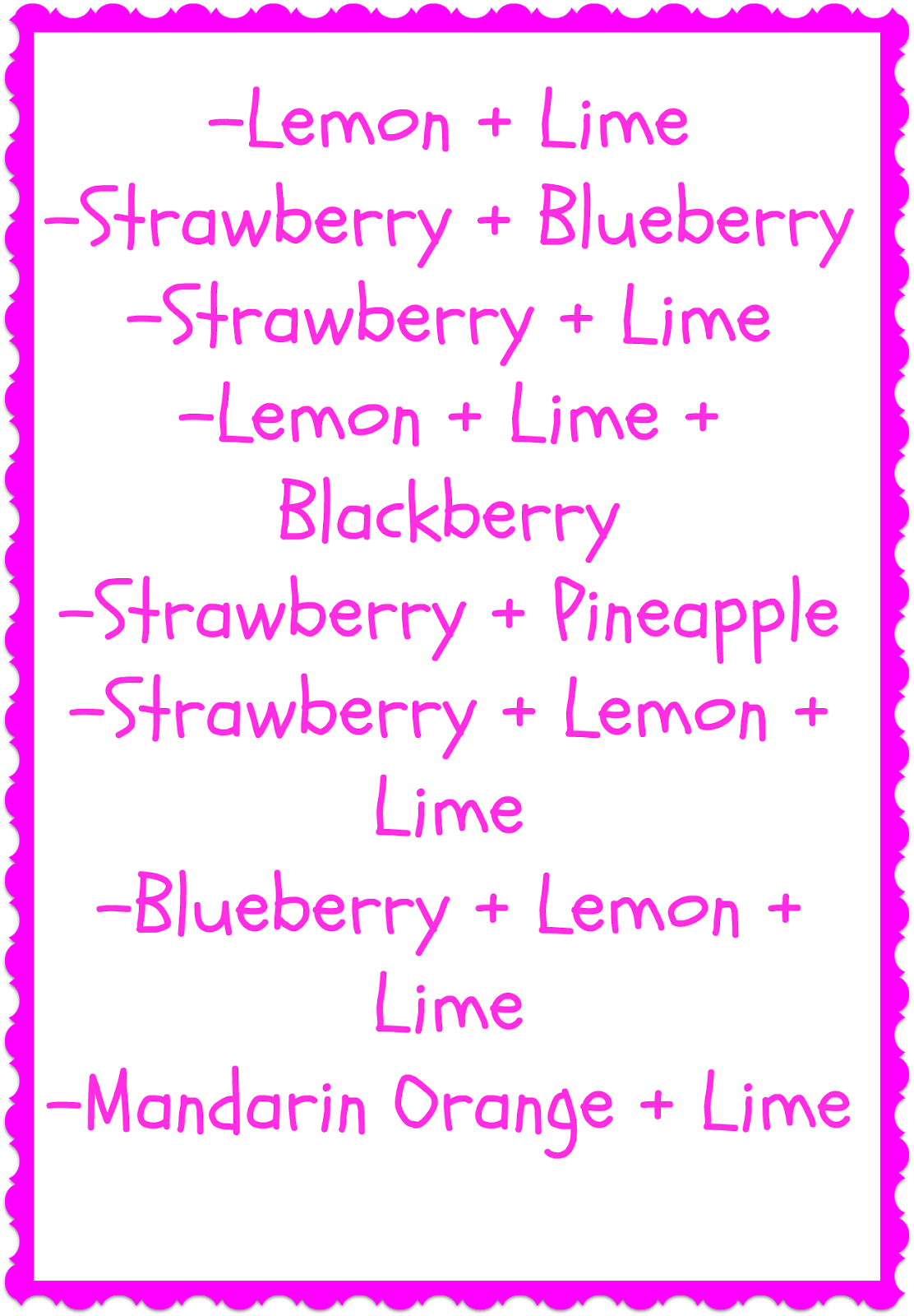 Meet the Shaneyfelts My Favorite Homemade Flavored Water