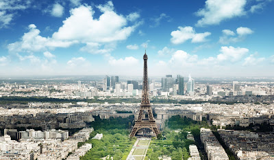 Torre Eiffel en París, Francia.