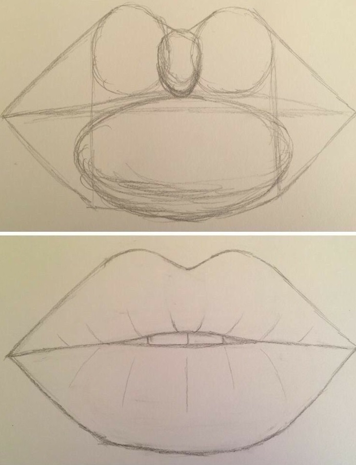 Aprende Como Dibujar Labios A Lapiz Guia Completa