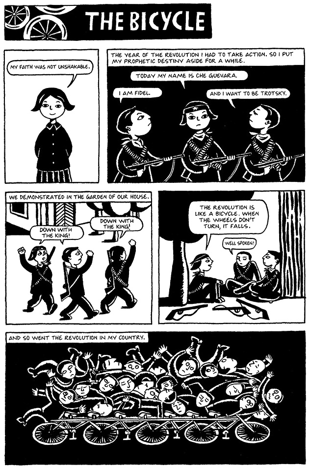 Read Persepolis 1, Section 2 The Bicycle, Page 8