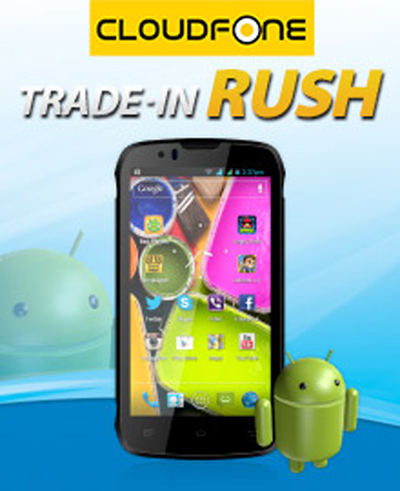 Cloudfone Trade-In Rush promo by Globe Telecom
