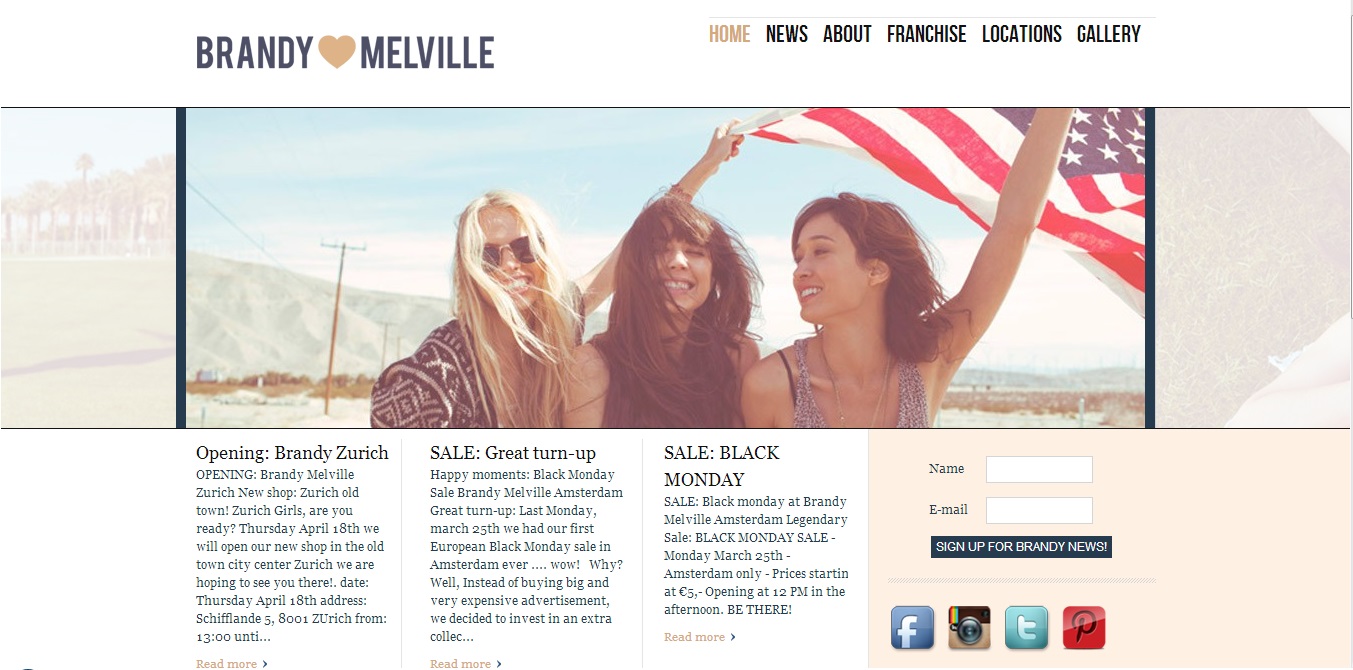 The Little Luxuries of Zurich Brandy Melville