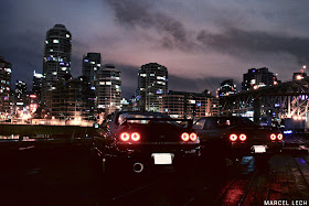 Nissan Skyline R33 & R32, samochody z duszą, najlepsze sportowe auta, japońska motoryzacja, RB26, AWD, ATTESA, samochody w nocy