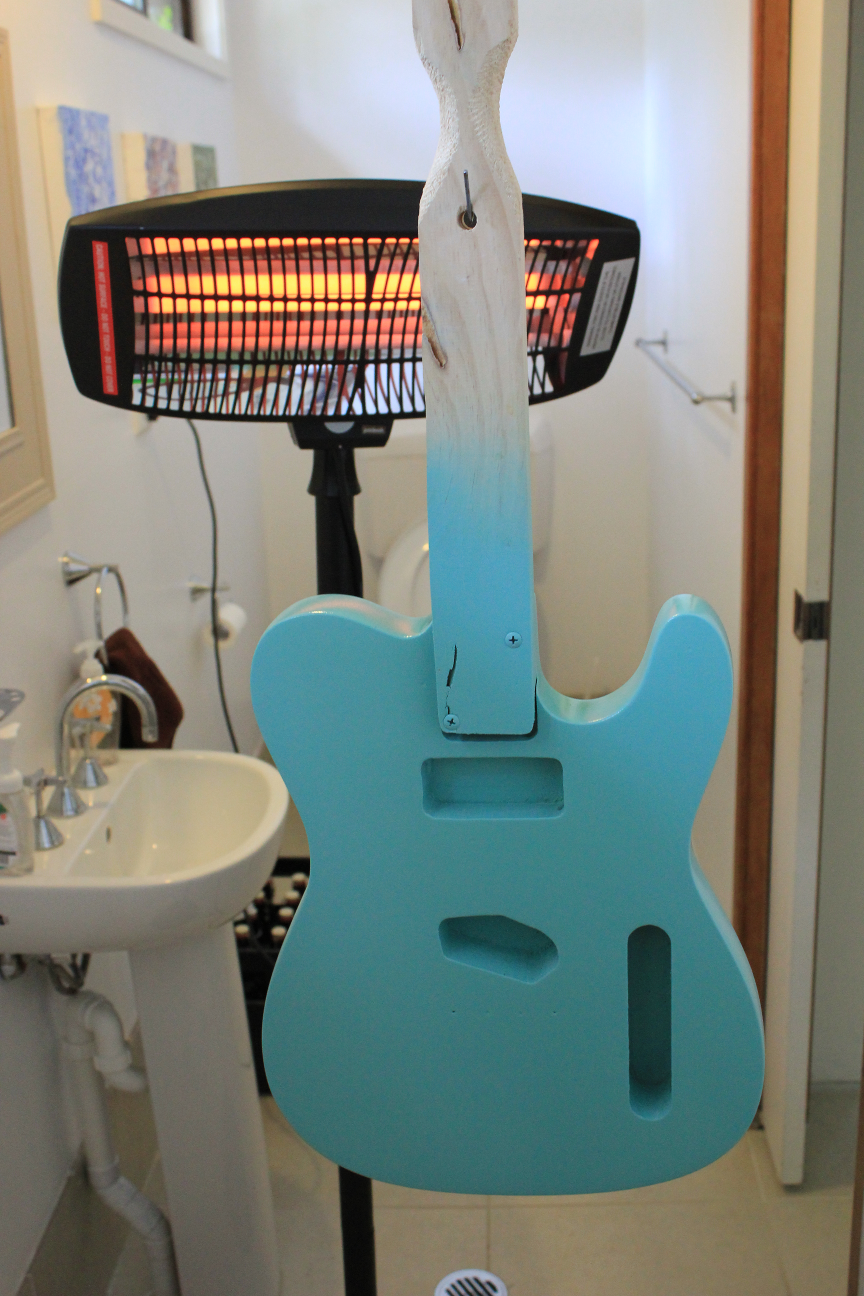 Guitar Kit Builder Surf Monster Telecaster Clear Coats