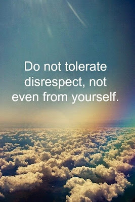 Respect yourselves always