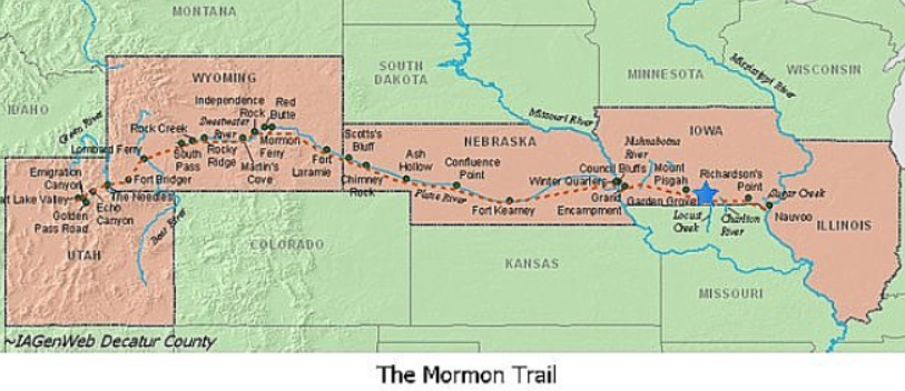 The Adventures Of Billymax Garden Grove Iowa The Mormon Trail