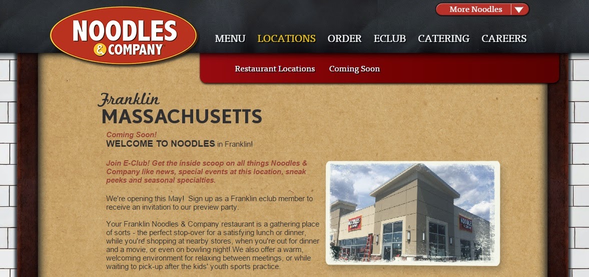 Franklin Matters Noodle Company event to benefit the Franklin Food