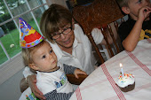 Celebrating First Birthday with Grandma