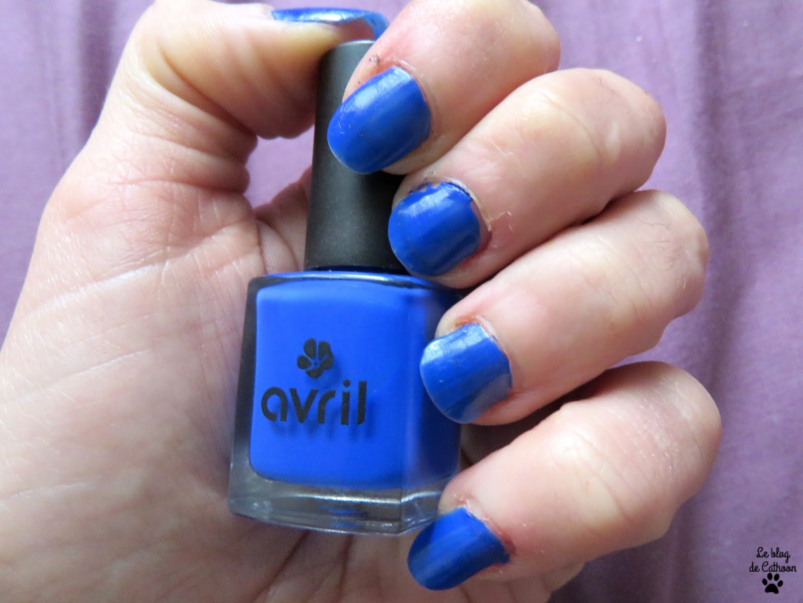 Vernis à Ongles - Bleu de France N°633 - Avril