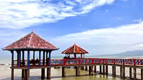 Tourist attraction Dampo Awang beach in Rembang