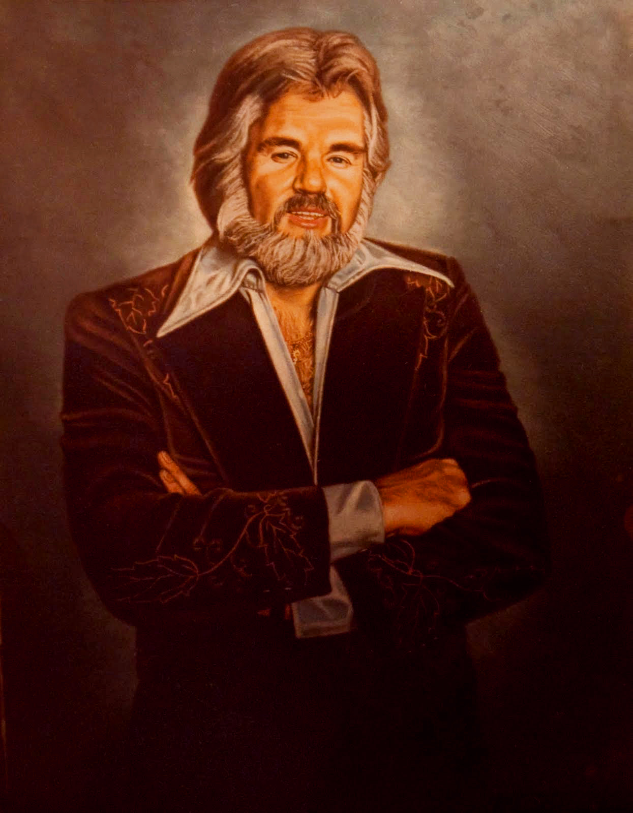 Mitch O'Connell Kenny Rogers in Art, the inspiring muse for artists Mitch O'Connell Kenny Rogers in Art, the inspiring muse for artists