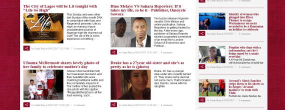 00 Hi guys, please check out our new Linda Ikeji Blog design and tell us what you think!