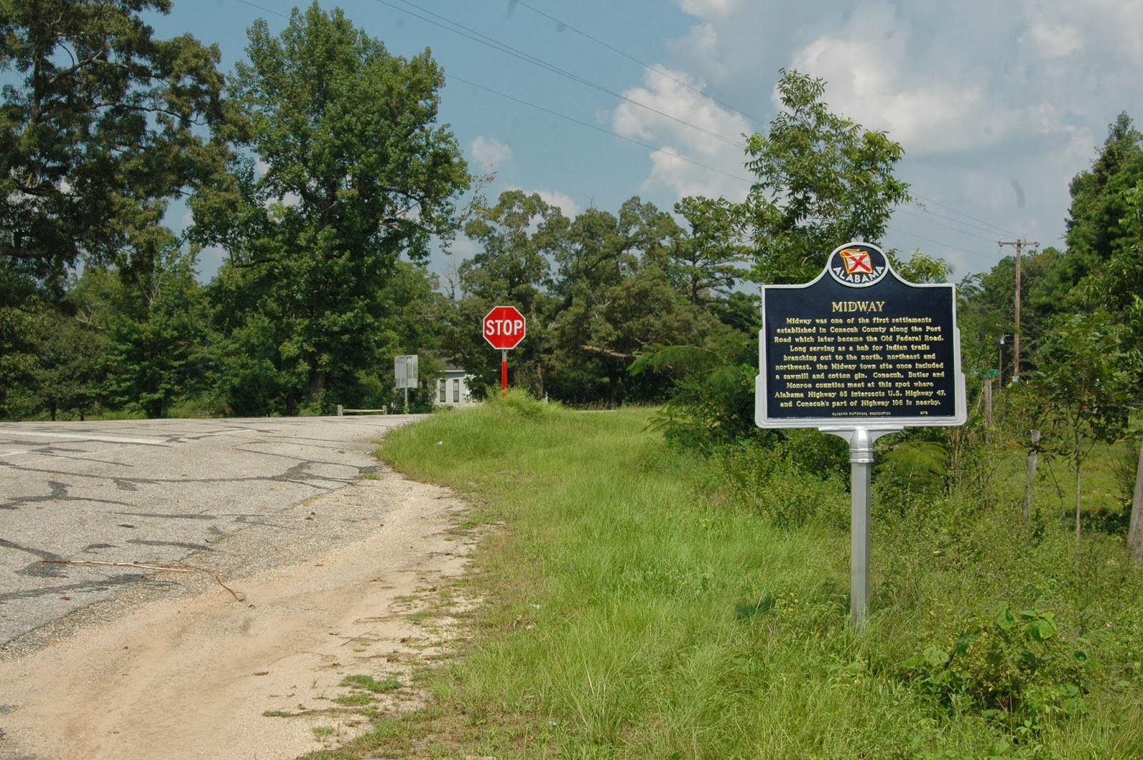 Dispatches from the LPOP Midway historical marker describes one of