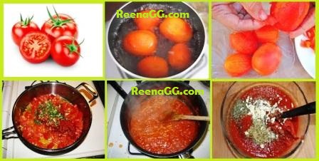 Pijja Sauce Recipe - Homemade pizza sauce
