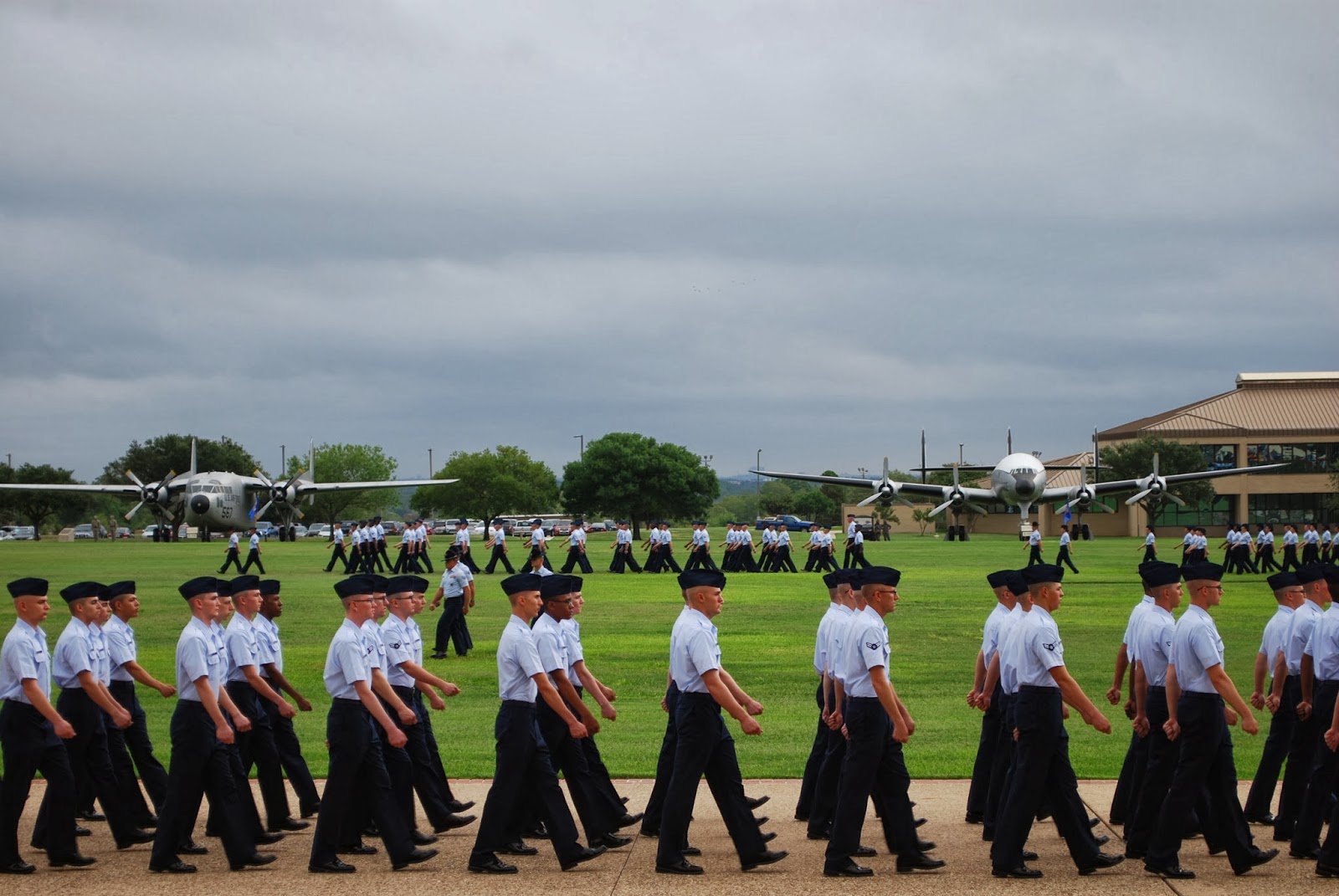 My Point of View Day 2 Lackland Air Force Base BMT Graduation
