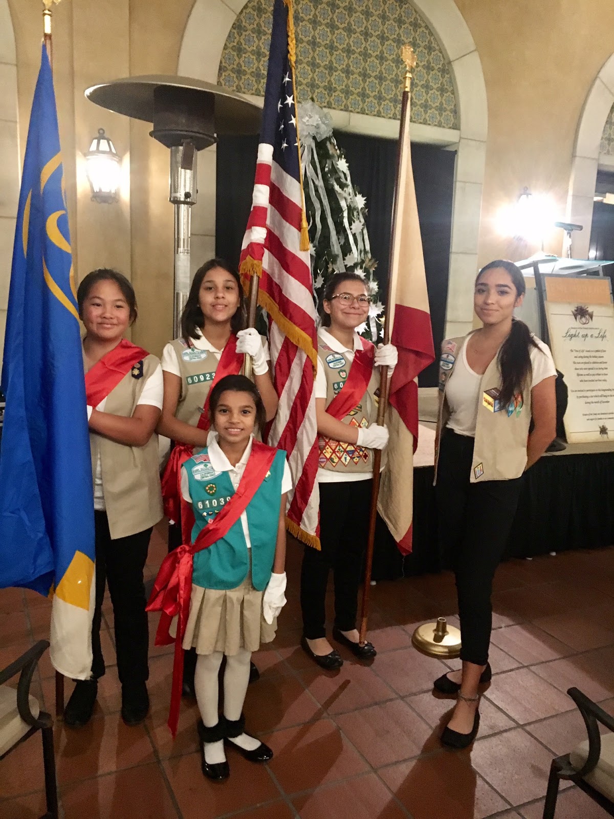 GSCCC Blog Girl Scouts Perform Flag Ceremony in Thousand Oaks