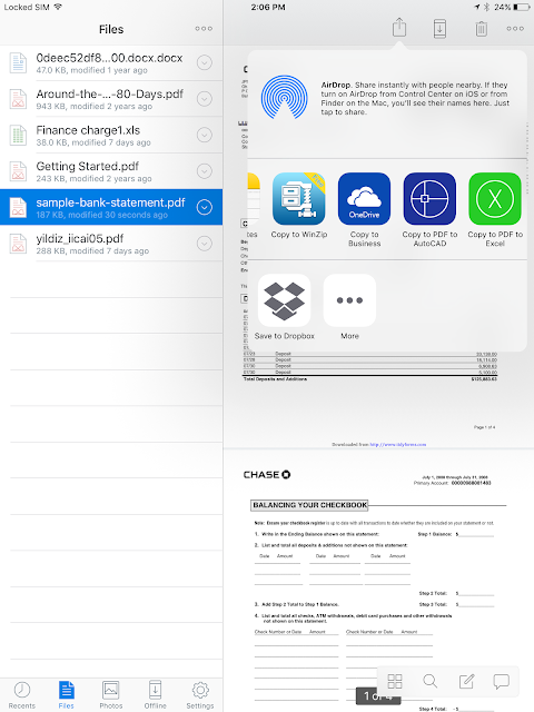 How to Edit Bank Statements on a Mobile Device