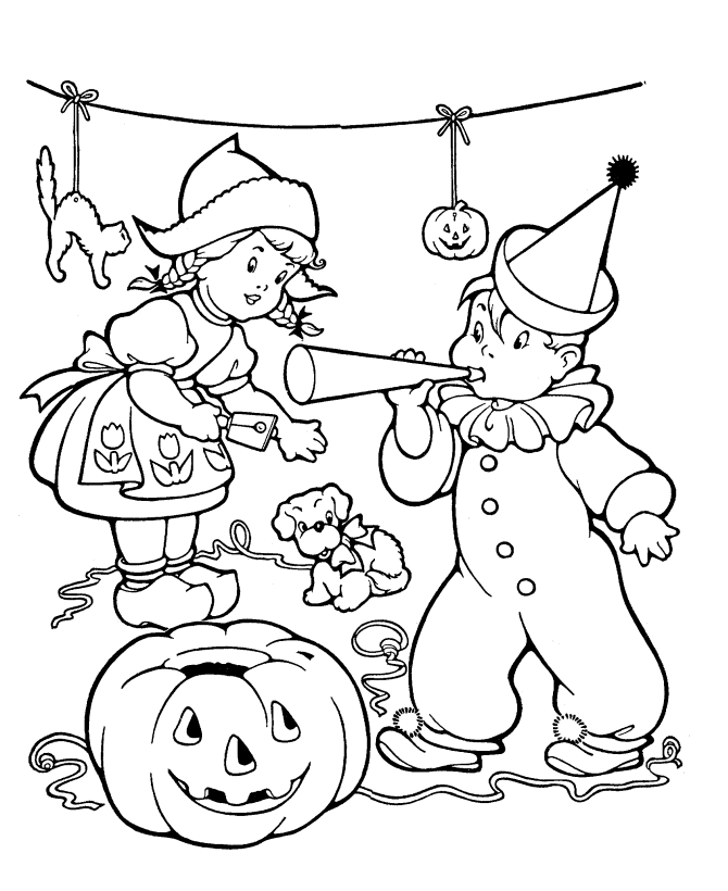 haalloween coloring pages - photo #34