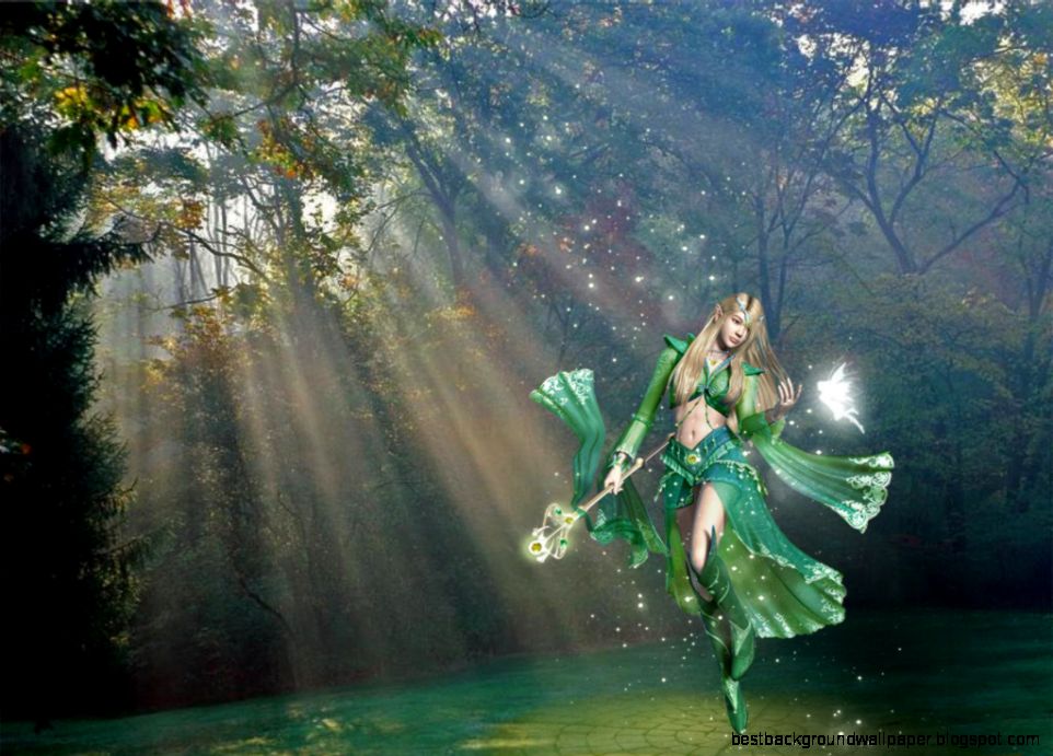 Forest Fairy Wallpaper   DevWebProDevWebPro
