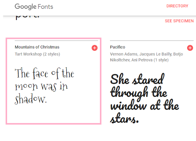 Como personalizar as fontes do blog usando as fontes do Google