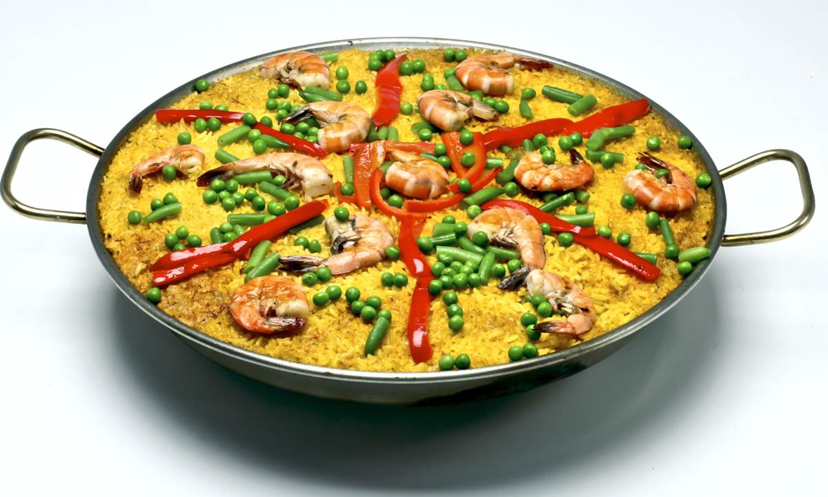 Travel around Spain Paella recipe