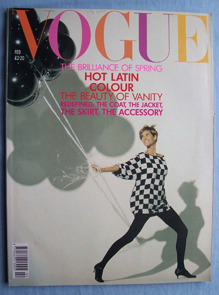 Annie's Fashion Break: Vogue Covers 1990