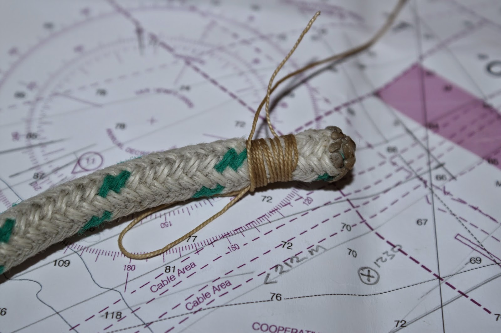 Barnacle Bill Holcomb's Sailing: Whipping The Ends of Line