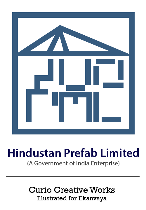 CURIO CREATIVE WORKS Hindustan Prefab Limited Logo