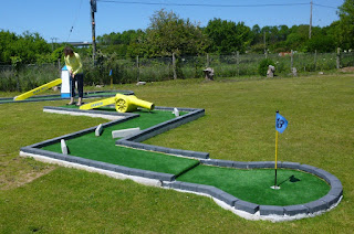 Crazy Golf course at Penwith Pitch & Putt in St Erth, Cornwall