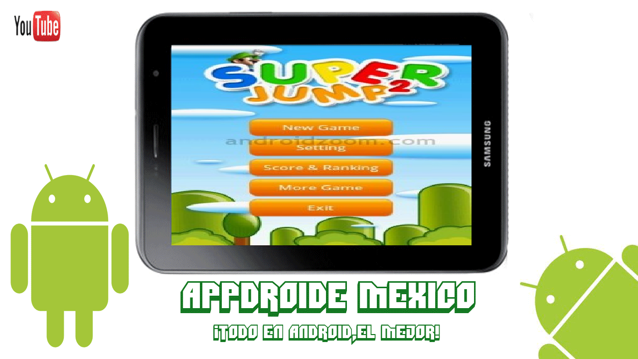 Appdroide MX Super Mario Bros Jump 2 Para Android