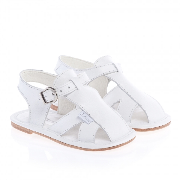Designer Baby: The Perfect White Sandals!