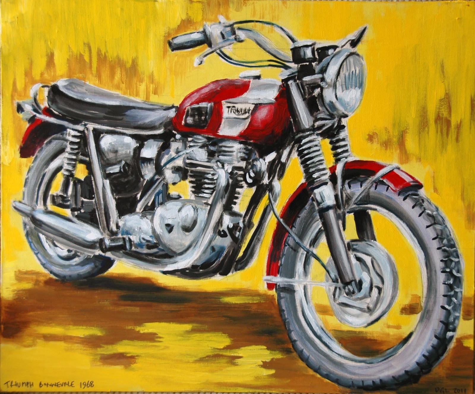 постер мотоцикл