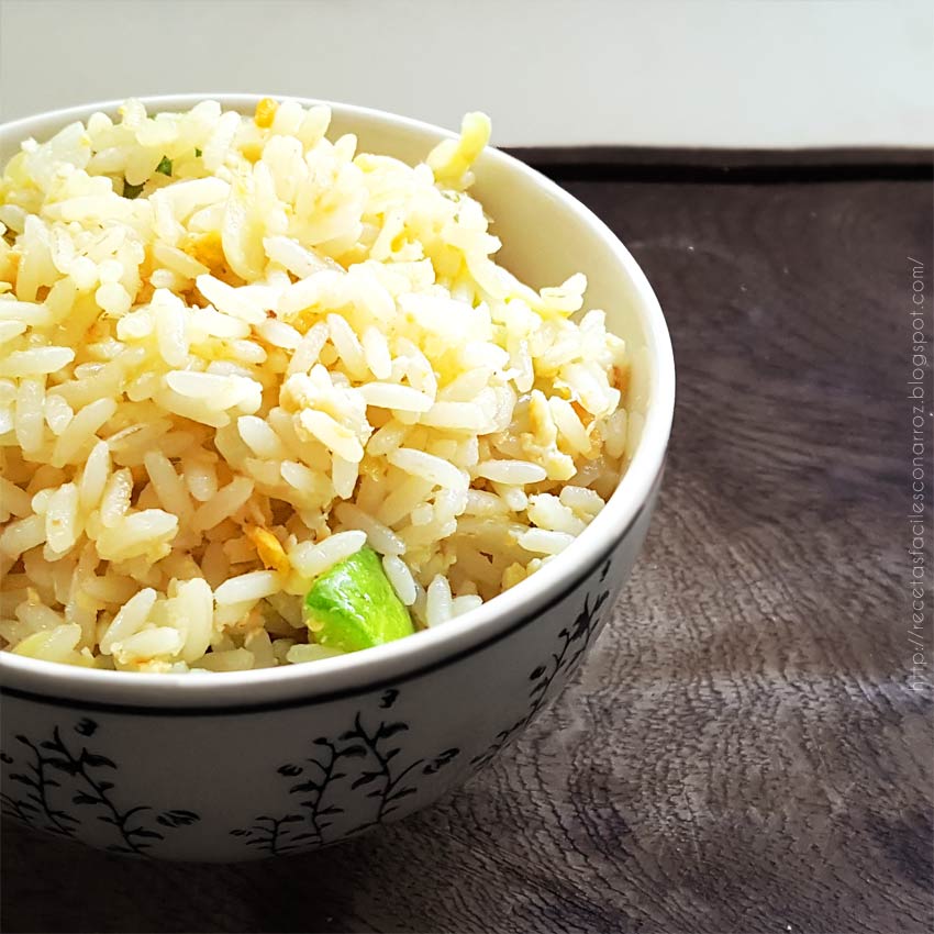 arroz con revuelto de zapallitos