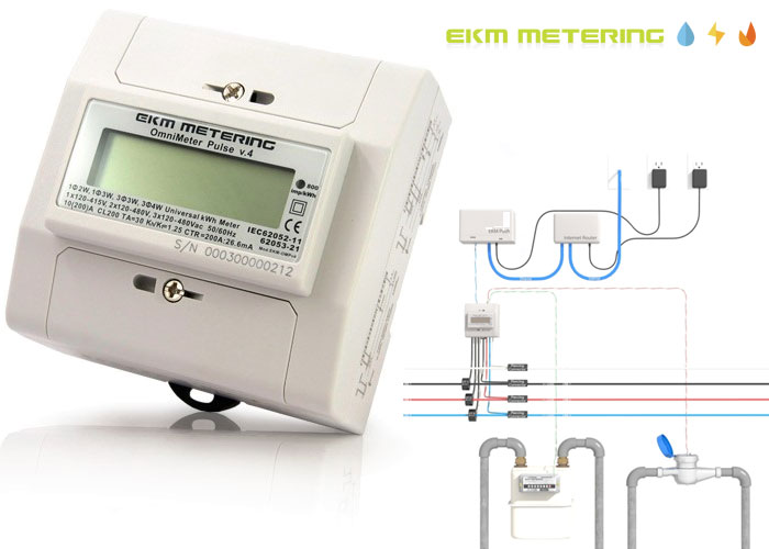 EKM Electric Meter Omnimeter Pulse v.4; Product Information and User