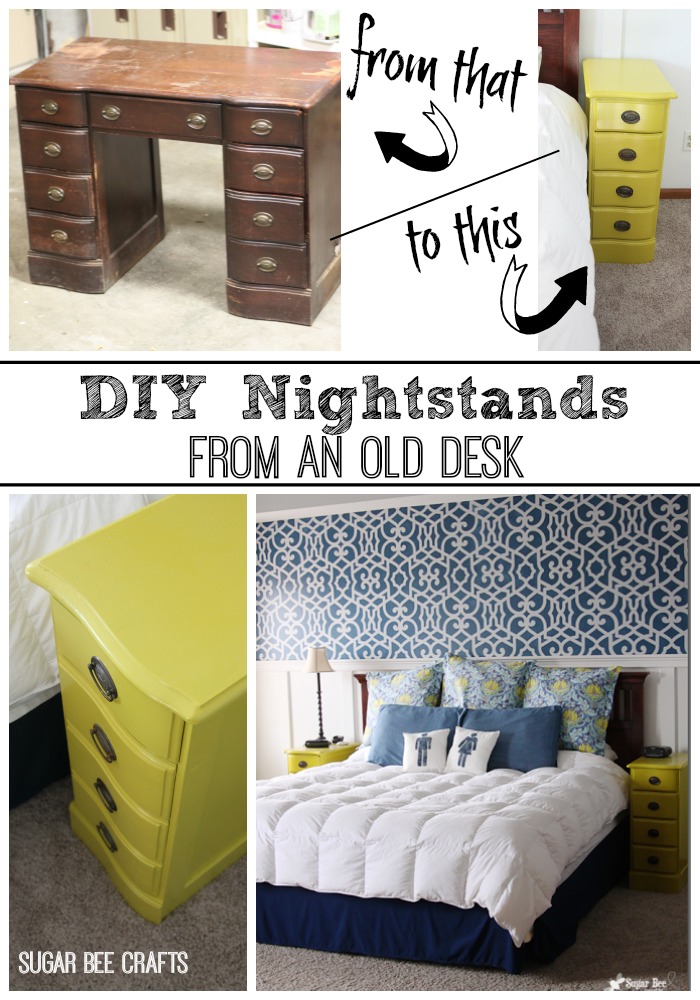 Nightstands From A Desk Sugar Bee Crafts