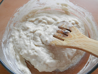 step 2 Scalded flour (Poolish)- Natural dough conditioner