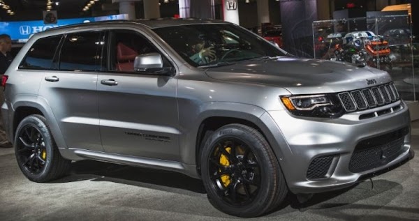 2018 Jeep Grand Cherokee Trackhawk Price New York Auto Show 2017