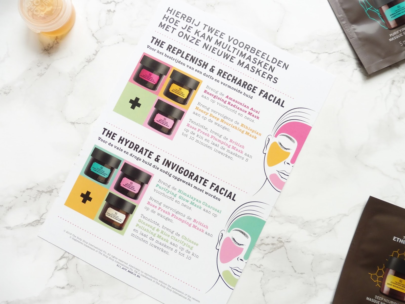 THE BODY SHOP FACE MASKS Chiara Vdb