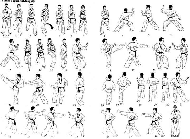 Taekwondo: Taekwondo Form 1