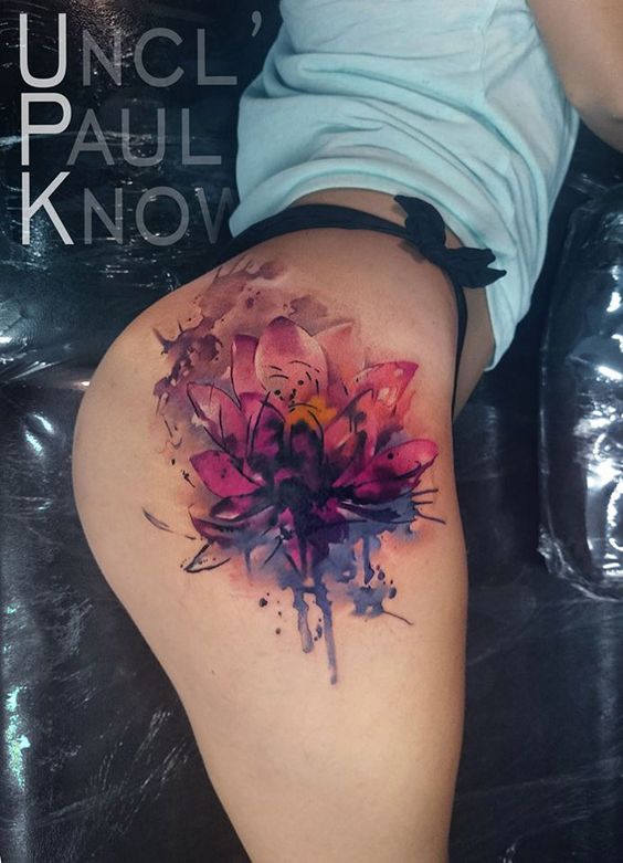 30 Ultra Sexy Lotus Flower Tattoo Designs Awesome Tat