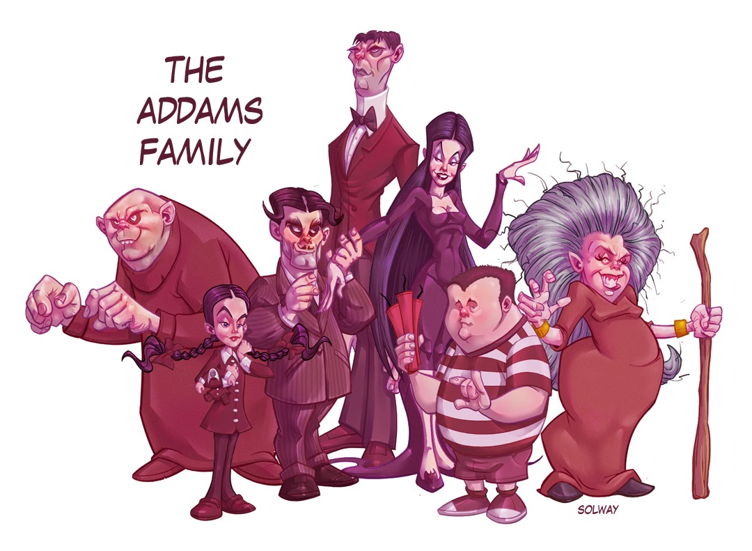 Kumpulan Gambar The Addams Family | Gambar Lucu Terbaru Cartoon ...