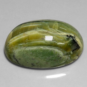 The Wonderful World Of Gemstones Green Serpentine Angel Stone