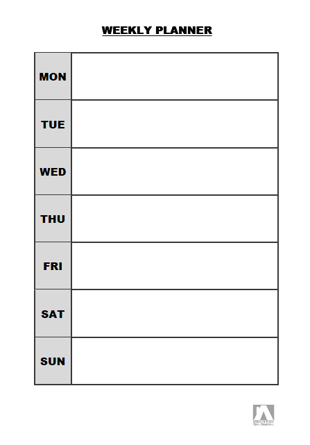 Simple Daily Planner