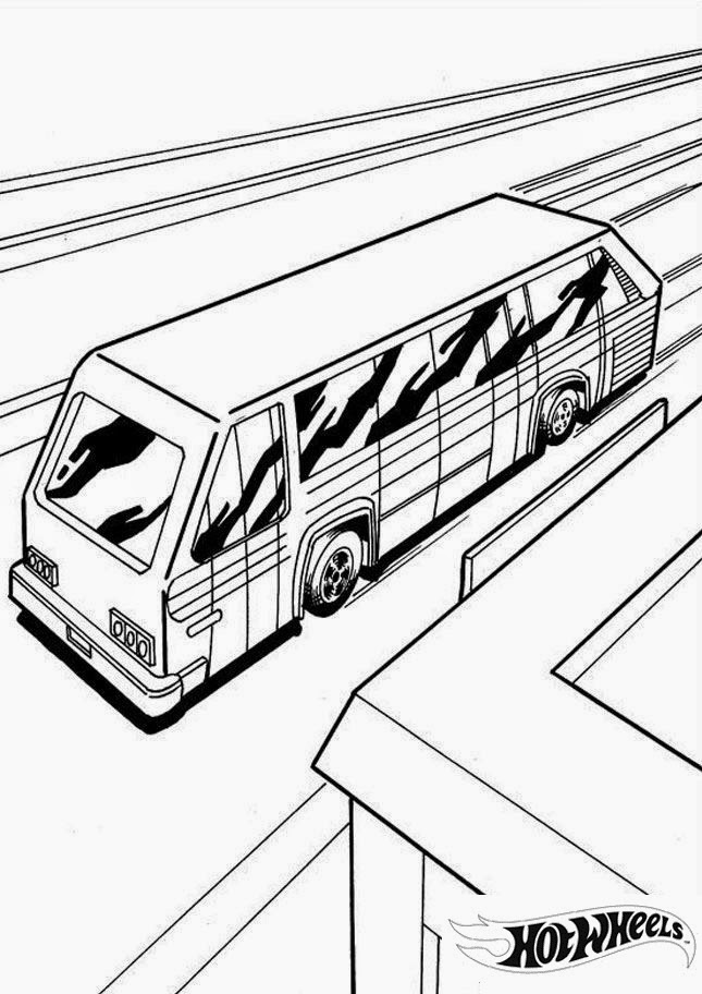 Hot Wheels Coloring Pages 15